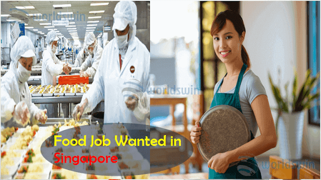 get food job with free visa to singapore