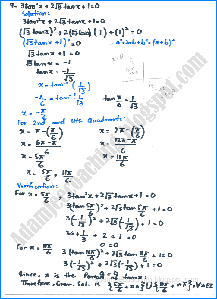 graphs-of-trigonometric-and-inverse-trigonometric-functions-exercise-12-5-mathematics-11th