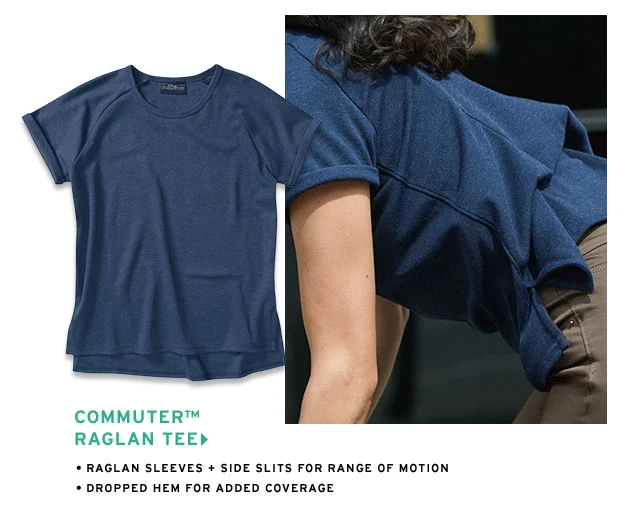 Commuter Raglan Tee