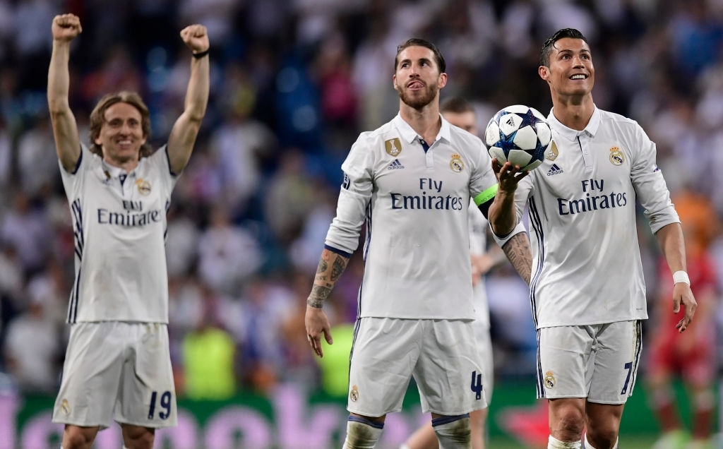 ronaldo, sergio ramos, luka modric, karim benzema, tooni kroos, real madrid, 5 best player in the real madrid, football live, football match, football