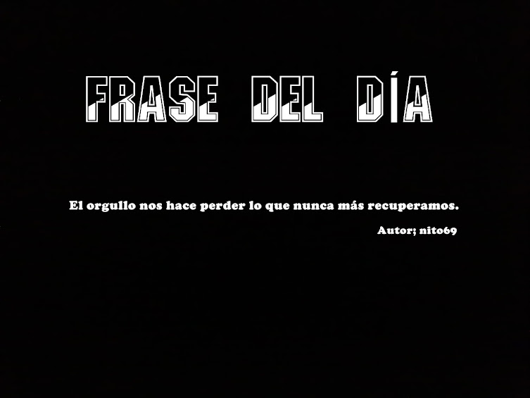 FRASE DEL DÍA