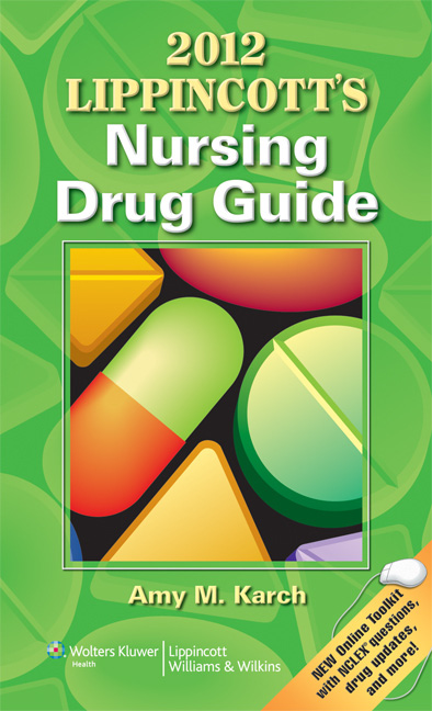 2012 Lippincott's Nursing Drug Guide - Free Ebook - 1001 Tutorial & Free Download