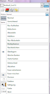 Gimp Ebenenmodus auswählen