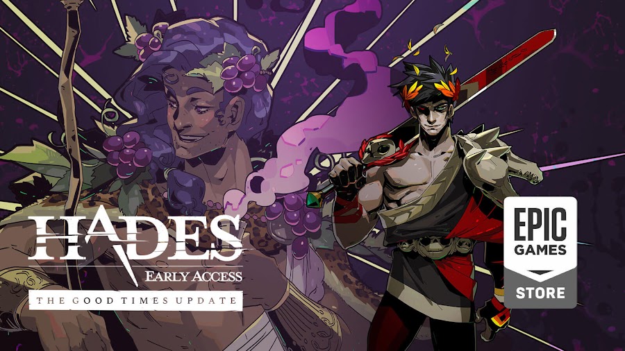 hades good times update live supergiant games early access epic store dionysus