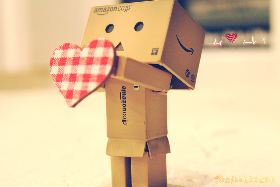 Gambar Foto Danbo Lagi Kangen Pacar  Super Baper