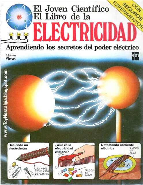 El libro de la ELECTRICIDAD - Ediciones PLESA - 1979 Colección El Joven Científico (Libros PLESA - SM)