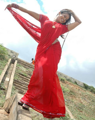 Actress payal in red saree photo album