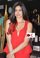 Adah Sharma in Red Deep Neck Spicy Gown ~  Exclusive 54.jpg
