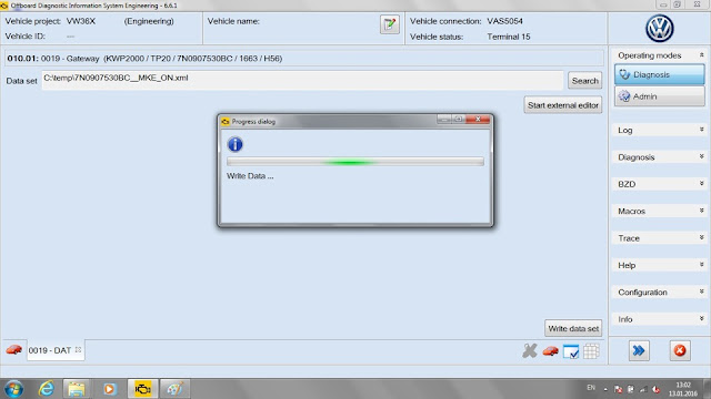 MKE activation with ODIS-E 3