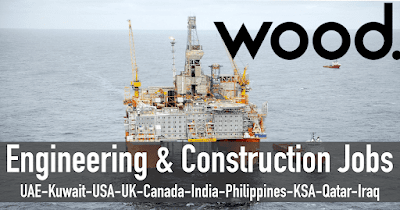 Wood PLC Vacancy UAE, Qatar, KSA, USA, UK, Malaysia, India, Singapore