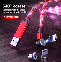 Glowing Magnetic Charging Cable