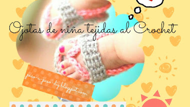 Sandalias de bebé tejidas - diy