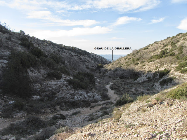 SERRA DEL MONTSANT LA MORERA DEL MONTSANT - GRAU DE LA GRALLERA - CLOT DEL CIRÉ - GRAU DE SALFORES - CARTOIXA D'ESCALADEI - LA MORERA DEL MONTSANT, Grau de la Grallera a la Serra Major del Montsant