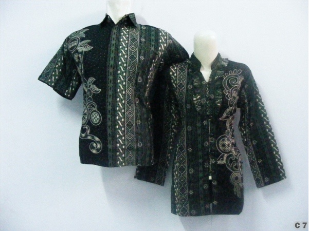 gambar model baju batik sasirangan