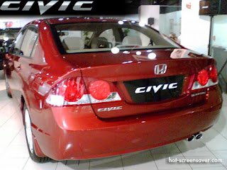 Honda Civic Pics from model 1995 to 2008