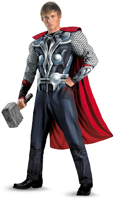 The Avengers Thor Muscle Adult Costume