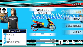 Game Drag Racing Bike Mod Indonesia Android