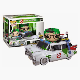 New York Comic Con 2014 Exclusive Slimed Ecto-1 Ghostbusters Pop! Ride with Slimed Dr. Egon Spengler Pop! Movies Vinyl Figure by Funko