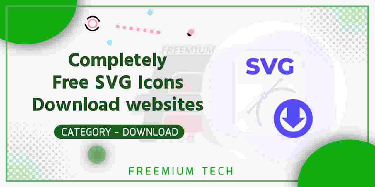 Free SVG Icons Download Websites