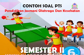 Contoh Soal PTS PJOK Kelas 6 SD/MI Semester 2 Kurikulum 2013