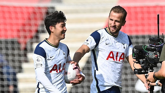 Deadly Tottenham duo Harry Kane and Son Heung Ming