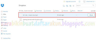 Cara Menyimpan File Di Dropbox | Cara Upload File Di Dropbox 