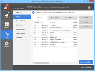 optimasi ram lewat ccleaner