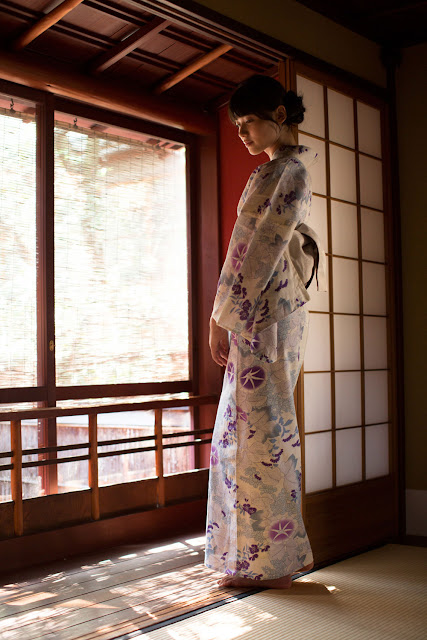 Maimi Yajima in kimono