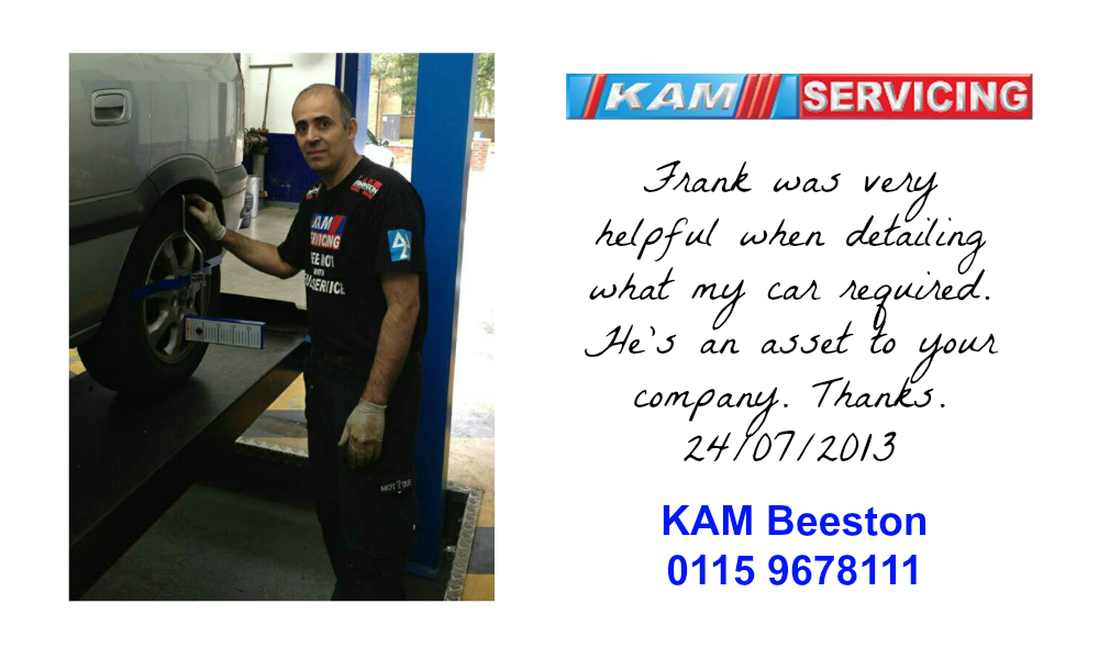 Kam servicing heanor