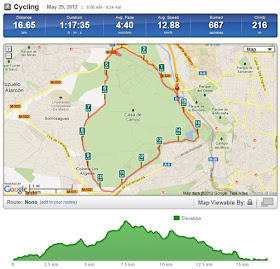 La ruta con mi bicicleta de 26”, una Scott Scale 60, del 2010