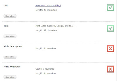 Matt Cutts SEO không dùng Meta Description cho blog