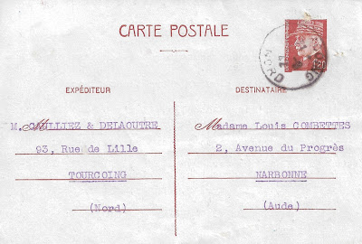 Entier Postal à l'effigie du Maréchal Petain - France 1942