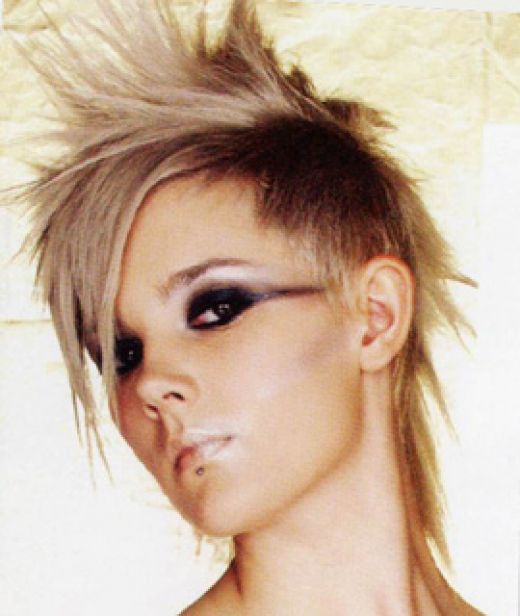 punk hairstyles for girls. punk haircuts for girls with