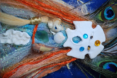 art doll, spirit doll, shaman doll, camilla la mer, jungian art, process art