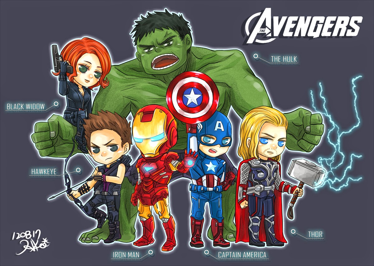 Kumpulan Gambar Baru The Avengers Gambar Lucu Terbaru Cartoon