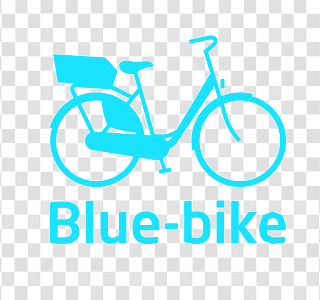 Blue Bike stickerstockfree downloadPNG