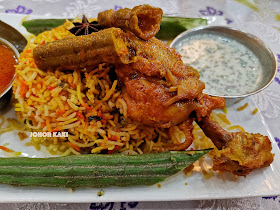 Authentic Hyderabadi Dum Biryani @ Taj Banana Leaf in Mount Austin, Johor Bahru