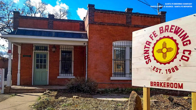 Santa Fe Brewing Company Front and Sign