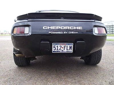 Mullet County Porsche 928 with Blown Chevy V8