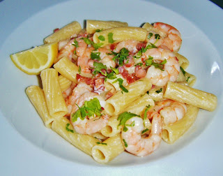 Prawn & Pancetta Pasta