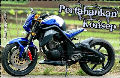 Modifikasi Honda Tiger 2005