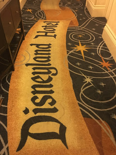 Disneyland Hotel Hallway Carpet