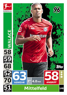 Match Attax Bundesliga 2018-2019 Hannover 96 Set