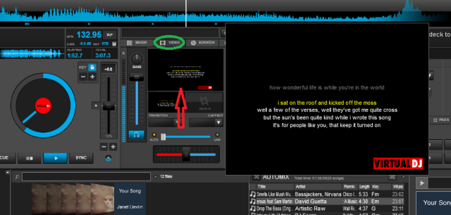 Cara download lirik lagu di Virtual DJ 8,