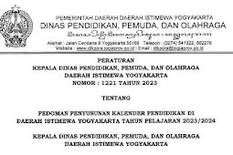 Kalender Pendidikan (Kaldik) 2023/2024 DIY - Yogyakarta (PDF)