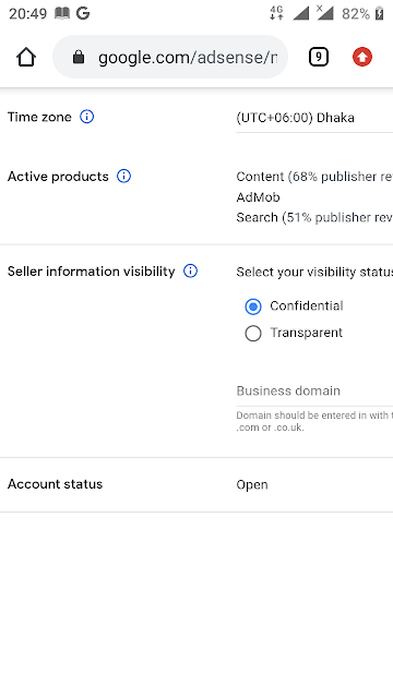 We encourage you to publish your seller information in the Google sellers.json file.