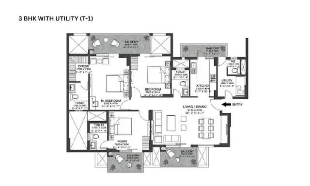 Godrej Nature Plus Sohna Floor Plan