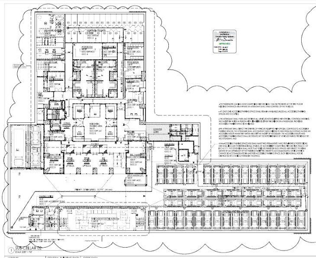 Floor plan showing underground floor