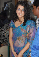 Tapsee, In, Blue, Designer, Saree