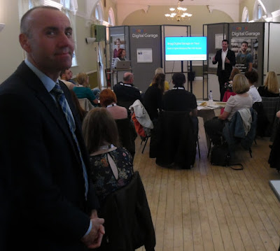 North Lincolnshire Council Leader Coun Rob Waltham at the Google Digital Garage session in Brigg on October 12, 2018